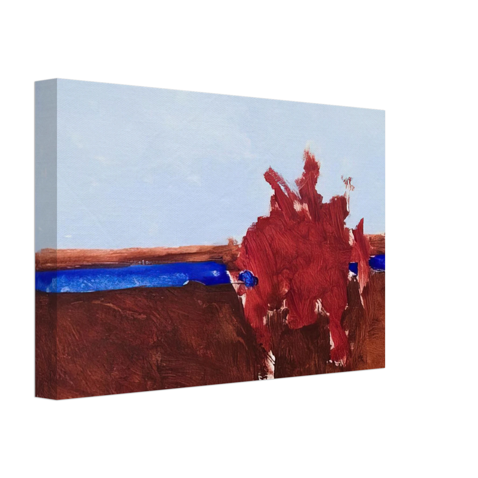 Theodoros Stamos - Untitled - 1963 Canvas - 40x60 cm / 16x24 inches-canvas