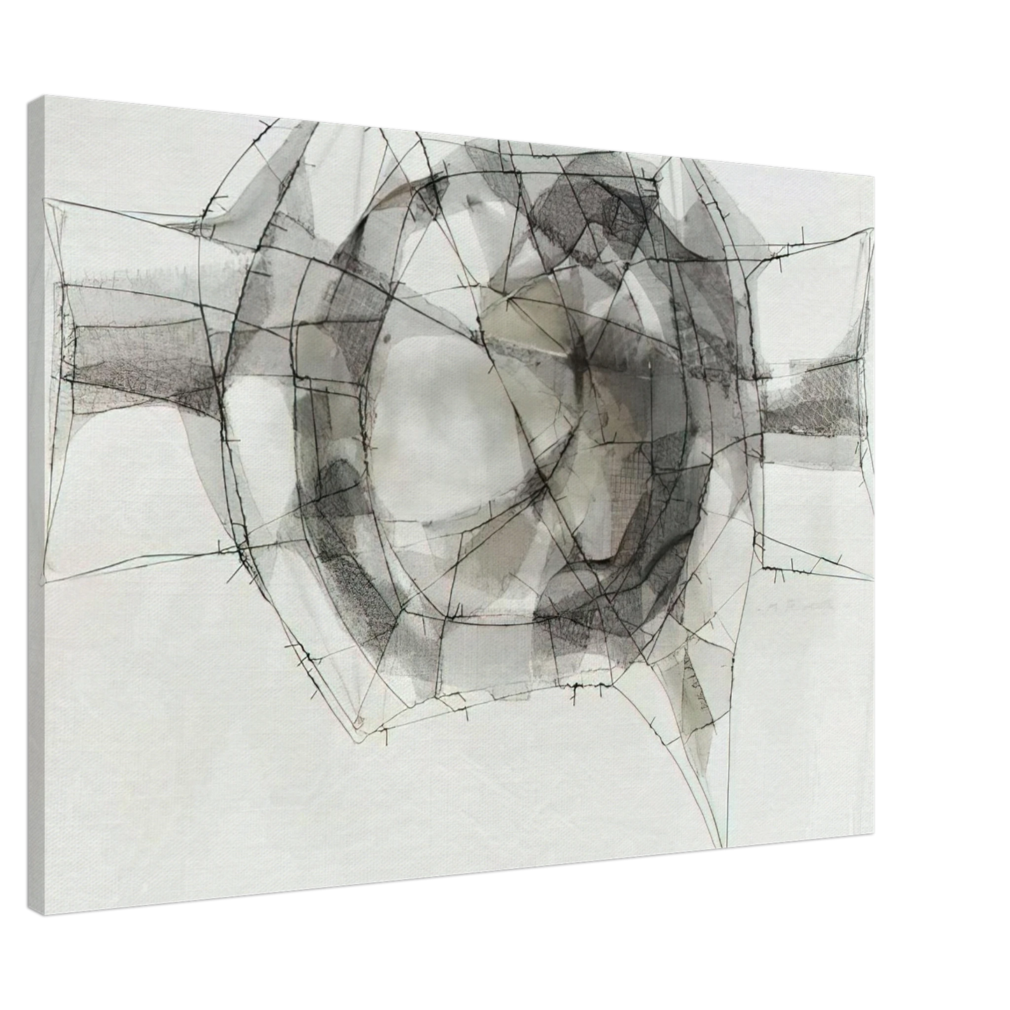 Manuel Rivera - Metamorfosis - 1960 Canvas - 20x30 cm / 8x12 inches-canvas