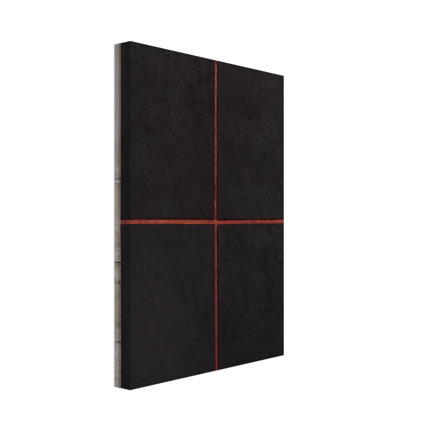 Donald Judd - Untitled First Relief - 1961 Canvas - 70x100 cm / 28x40 inches-canvas
