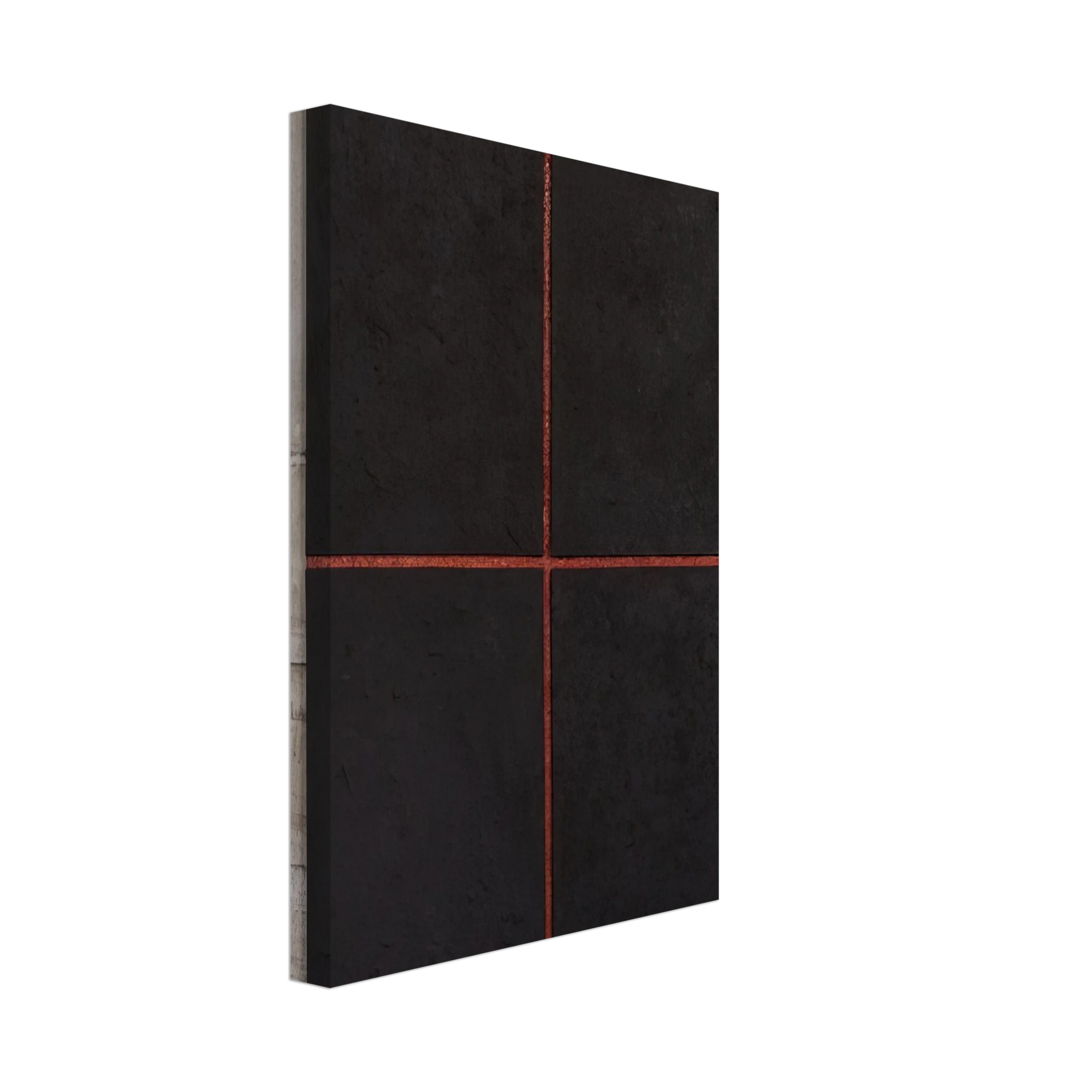 Donald Judd - Untitled First Relief - 1961 Canvas - 70x100 cm / 28x40 inches-canvas