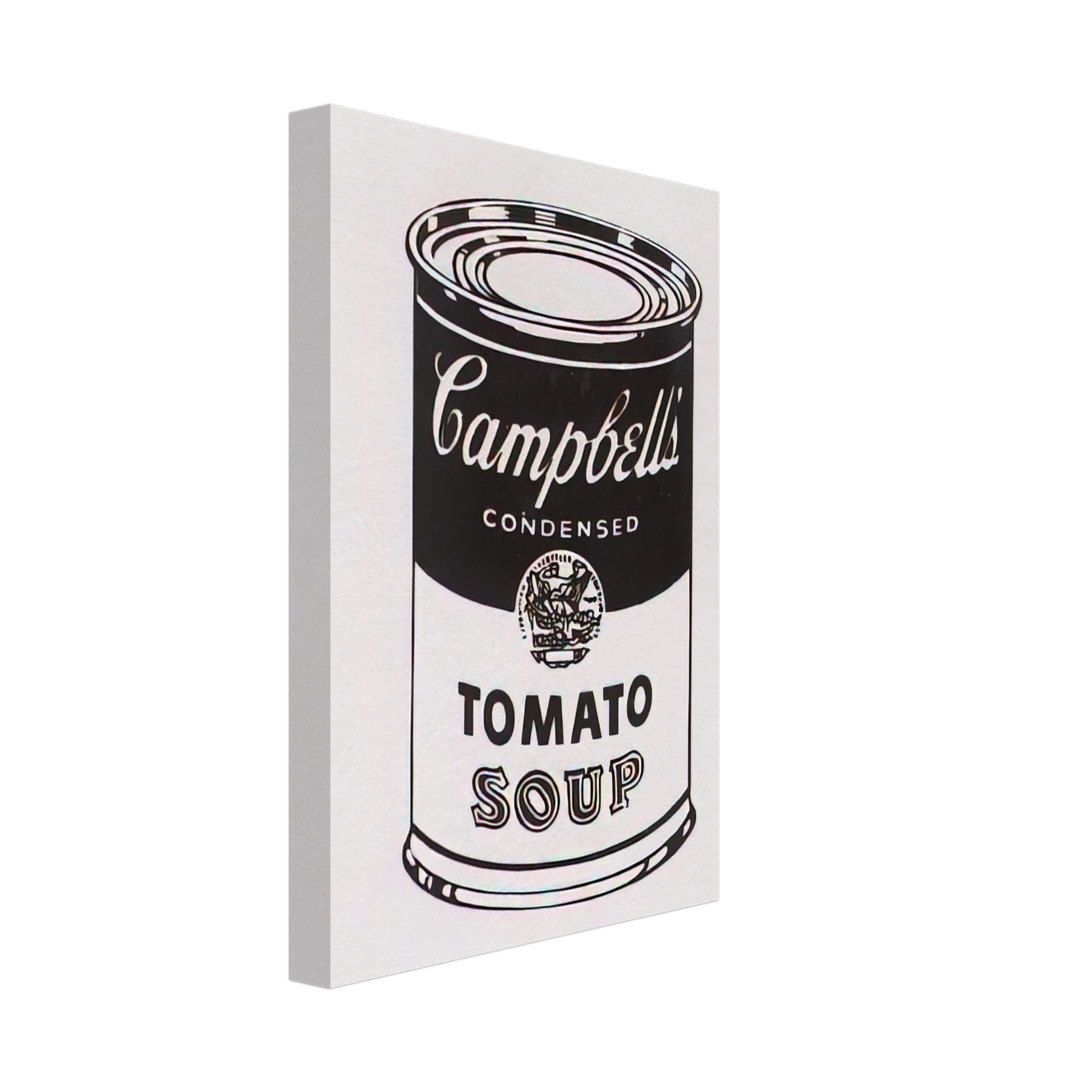 Andy Warhol - Campbell's Soup Can  Tomato -Retrospective Series Canvas - 40x60 cm / 16x24 inches-canvas