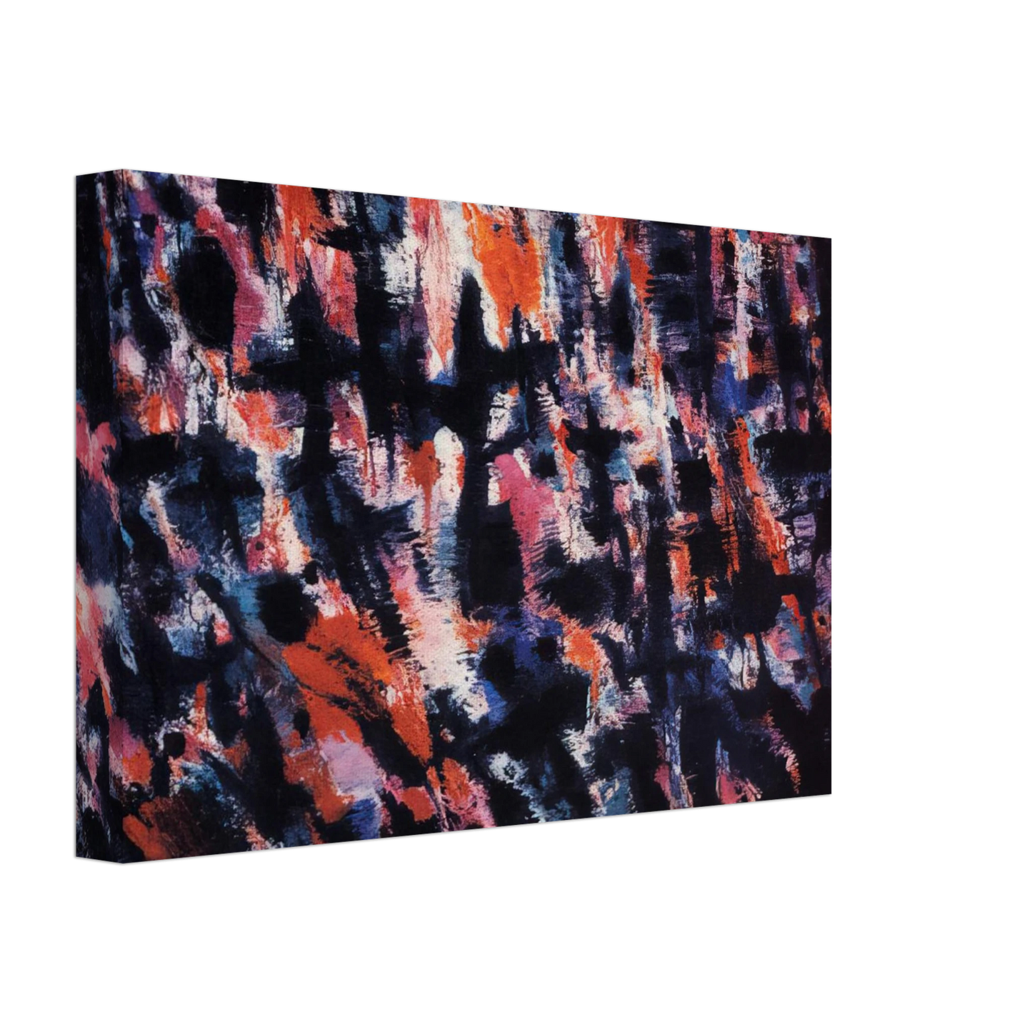 Alfred Manessier - Passion - 1982 Canvas - 70x100 cm / 28x40 inches-canvas