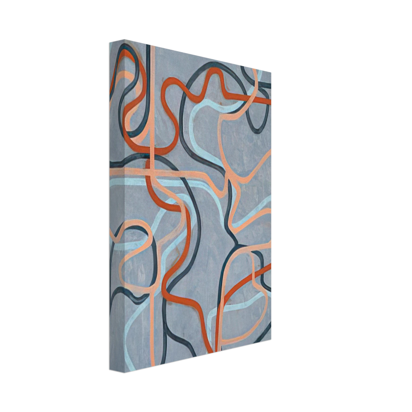 Brice Marden - Epitaph Painting 5 - 2001 Canvas - 40x60 cm / 16x24 inches-canvas