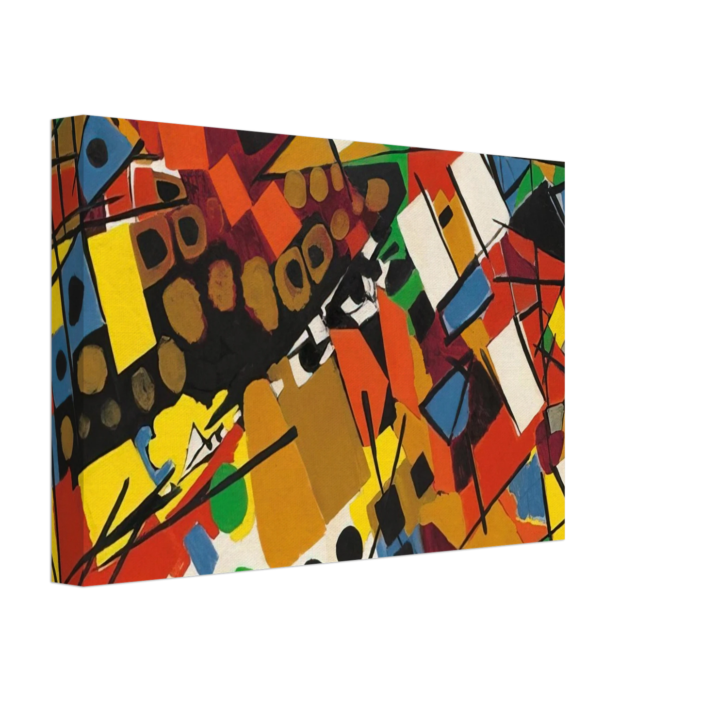 Ernst Wilhelm Nay - Pastorale - 1954 Canvas - 70x100 cm / 28x40 inches-canvas