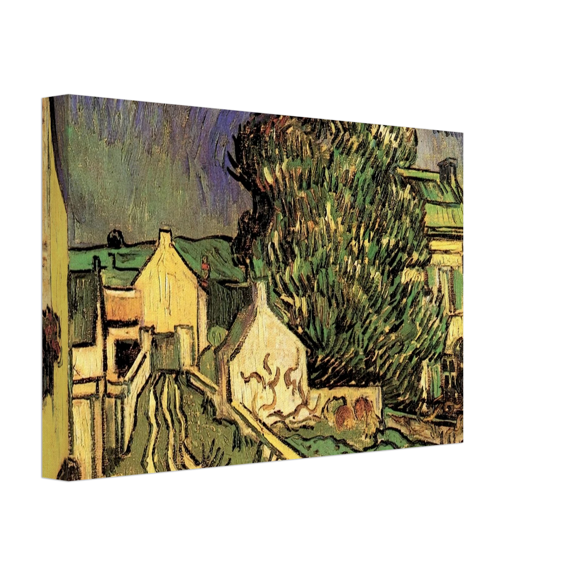 Vincent van Gogh - The House of Pere Pilon Canvas - 70x100 cm / 28x40 inches-canvas