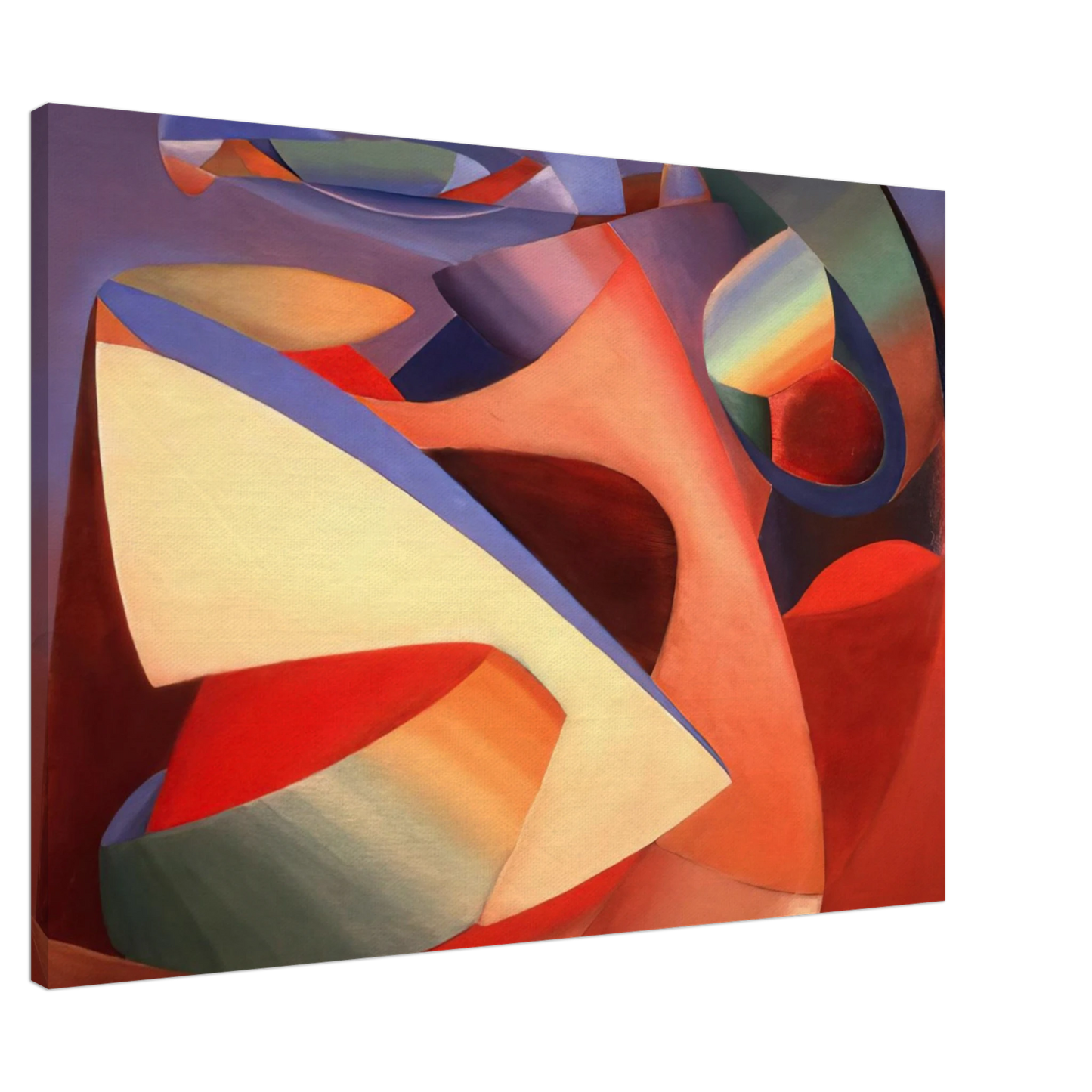 John Ferren - Lutte as Ciel - 1937 Canvas - 20x30 cm / 8x12 inches-canvas