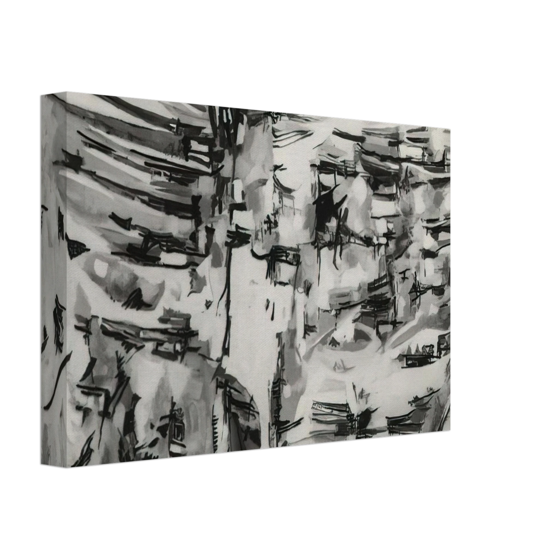 Maria Helena Vieira da Silva - Composition - 1955 Canvas - 40x60 cm / 16x24 inches-canvas