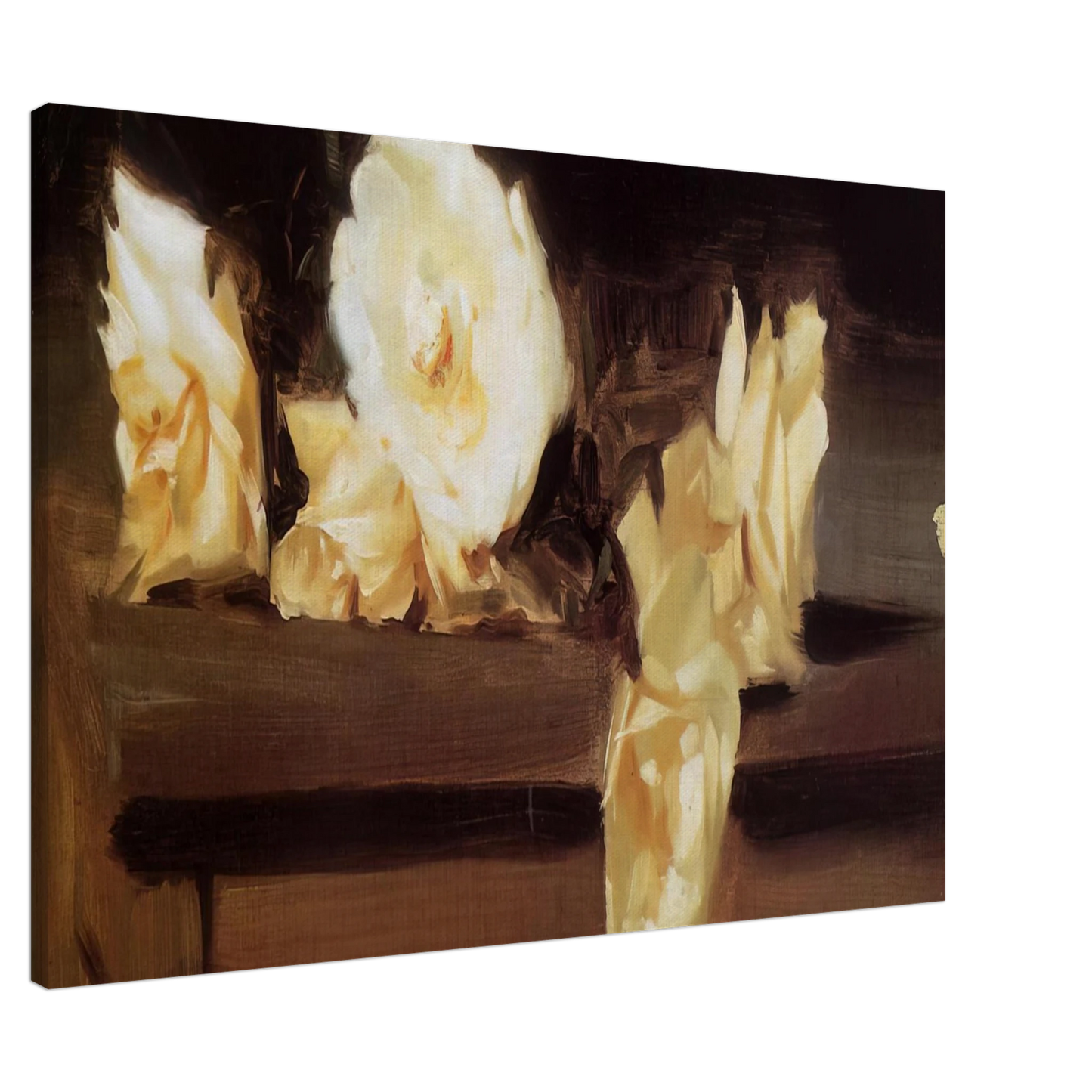 John Singer Sargent - Roses Canvas - 20x30 cm / 8x12 inches-canvas