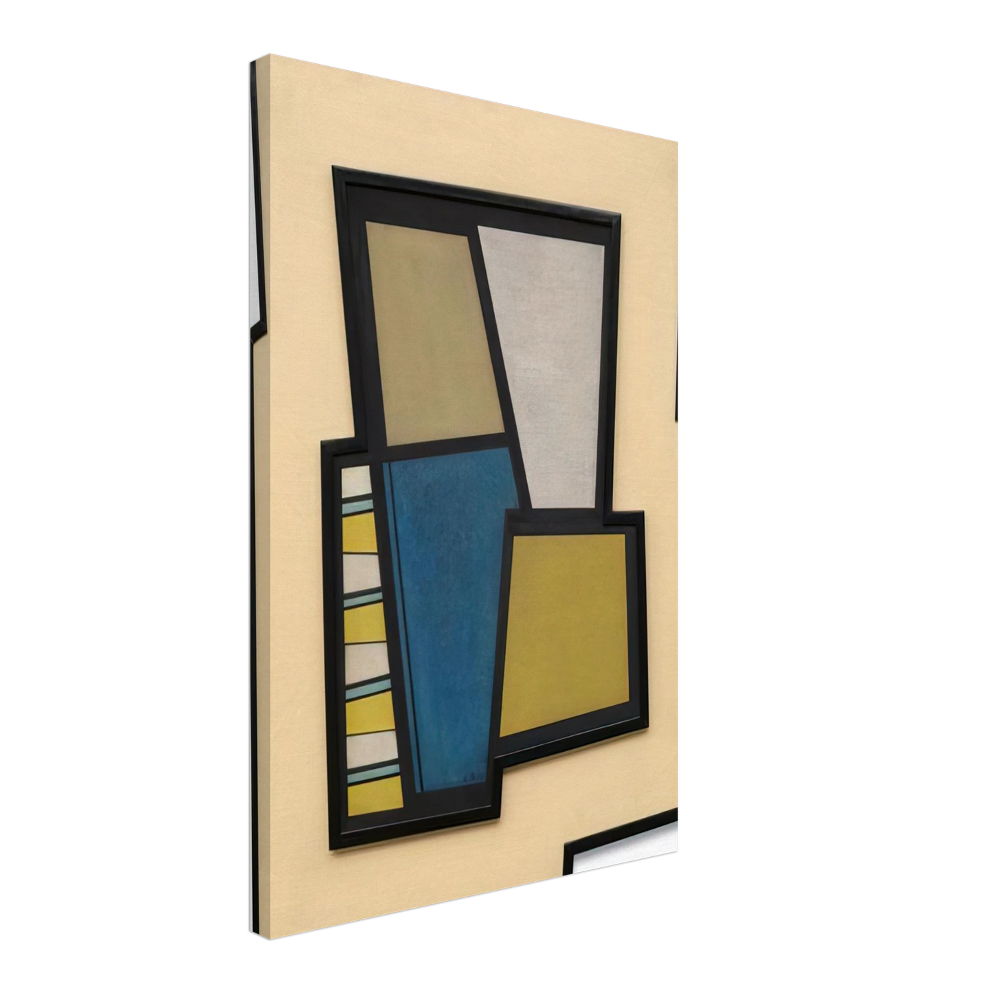 Carmelo Arden Quin - Lice - 1945 Canvas - 70x100 cm / 28x40 inches-canvas