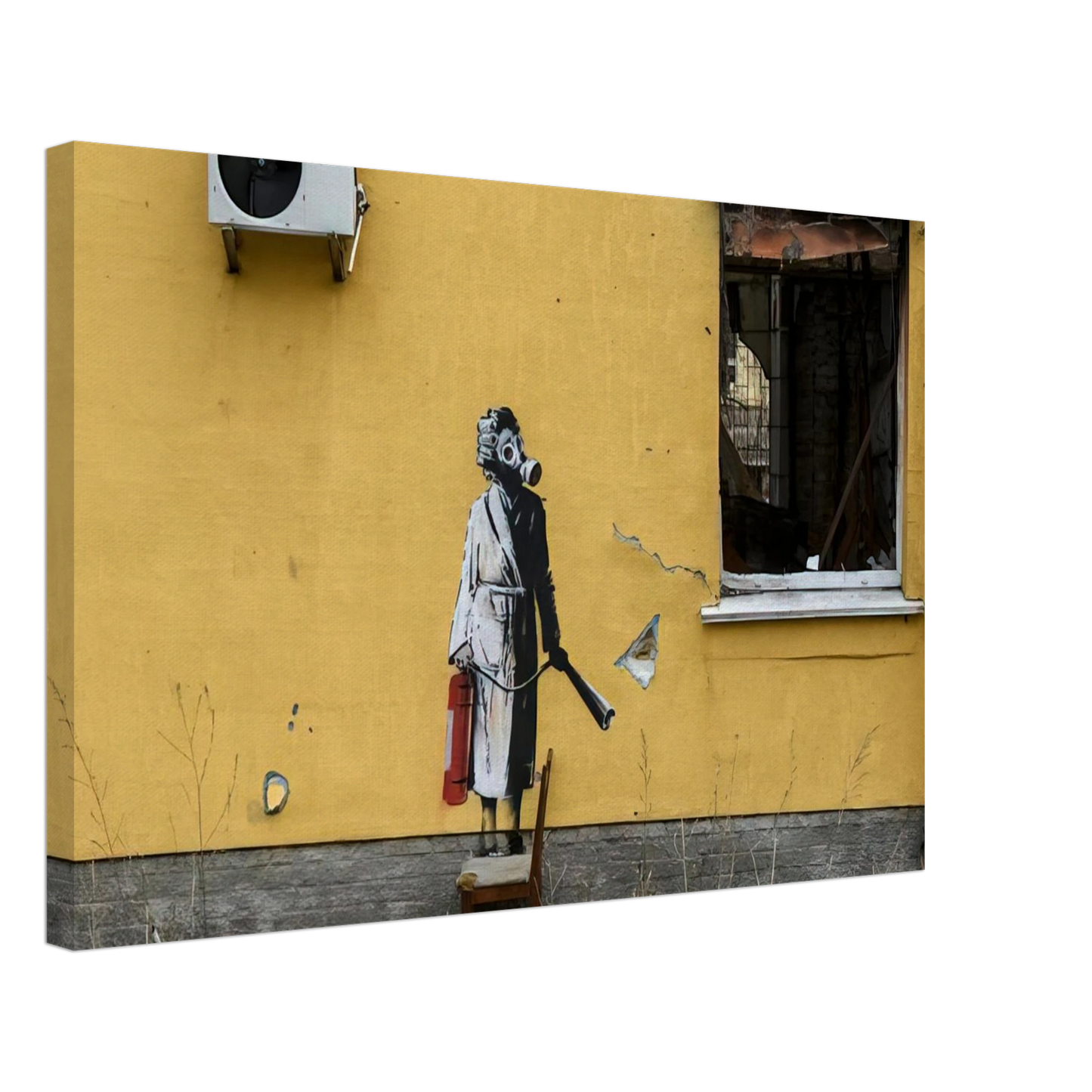 Banksy - HOSTOMEL PROSKURIVSKA 2 2022 Canvas - 70x100 cm / 28x40 inches-canvas