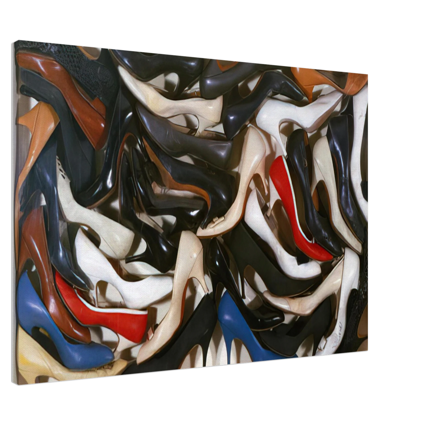 Arman - Madison Avenue - 1962 Canvas - 20x30 cm / 8x12 inches-canvas