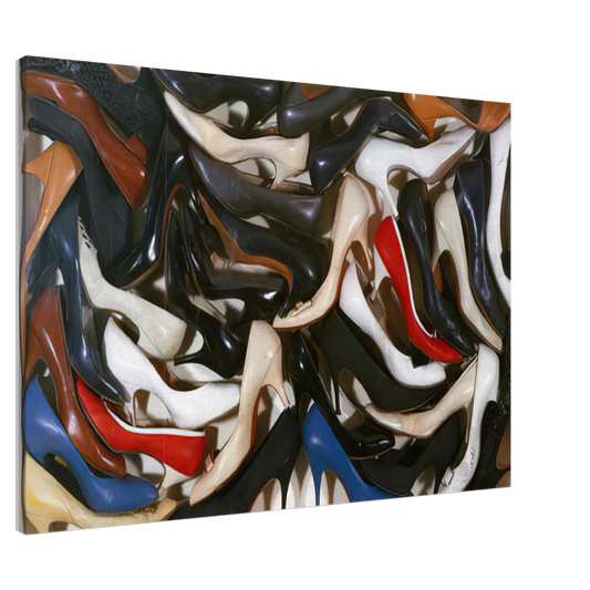 Arman - Madison Avenue - 1962 Canvas - 20x30 cm / 8x12 inches-canvas