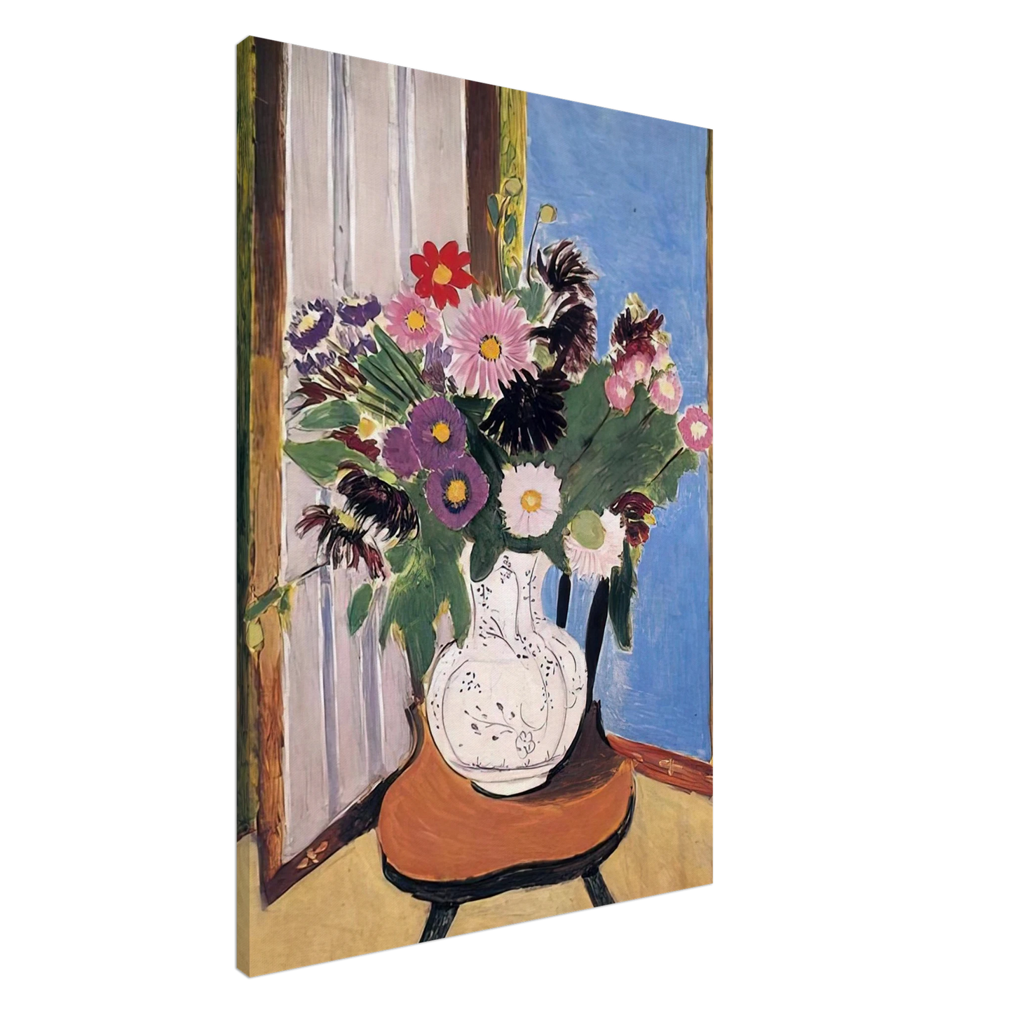Henri Matisse - DAISIES 1919 Canvas - 20x30 cm / 8x12 inches-canvas