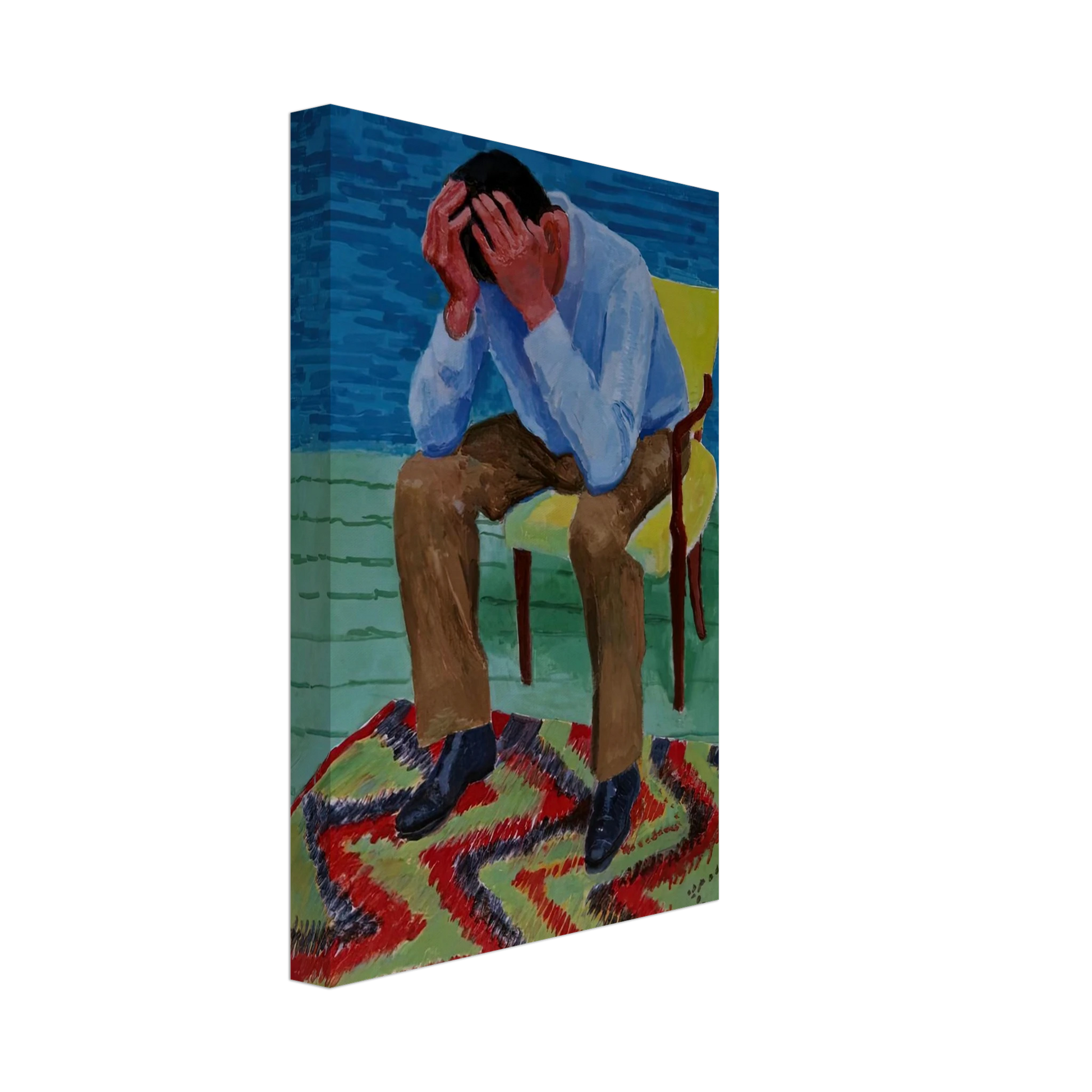 David Hockney - David Hockney Canvas - 70x100 cm / 28x40 inches-canvas