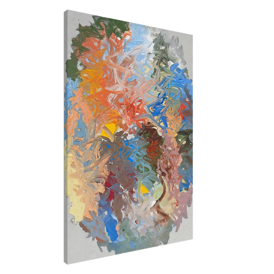 John Ferren - One World - 1961 Canvas - 20x30 cm / 8x12 inches-canvas