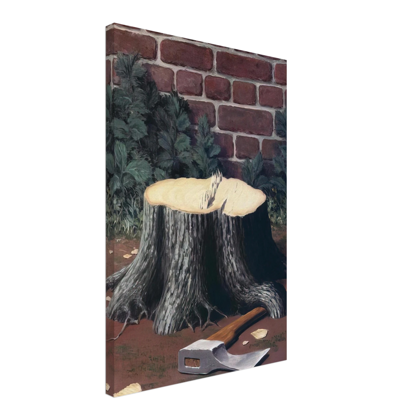 Rene Magritte - THE LABOURS OF ALEXANDER 1950 Canvas - 70x100 cm / 28x40 inches-canvas