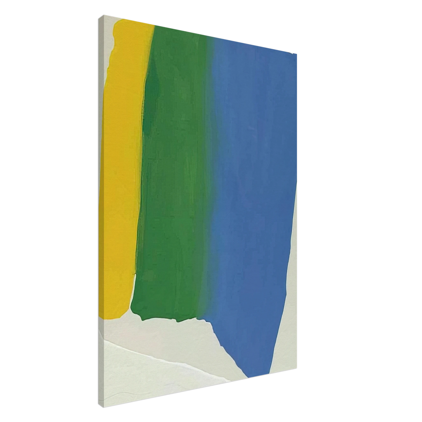 Helen Frankenthaler - Summer Insignia - 1969 Canvas - 20x30 cm / 8x12 inches-canvas