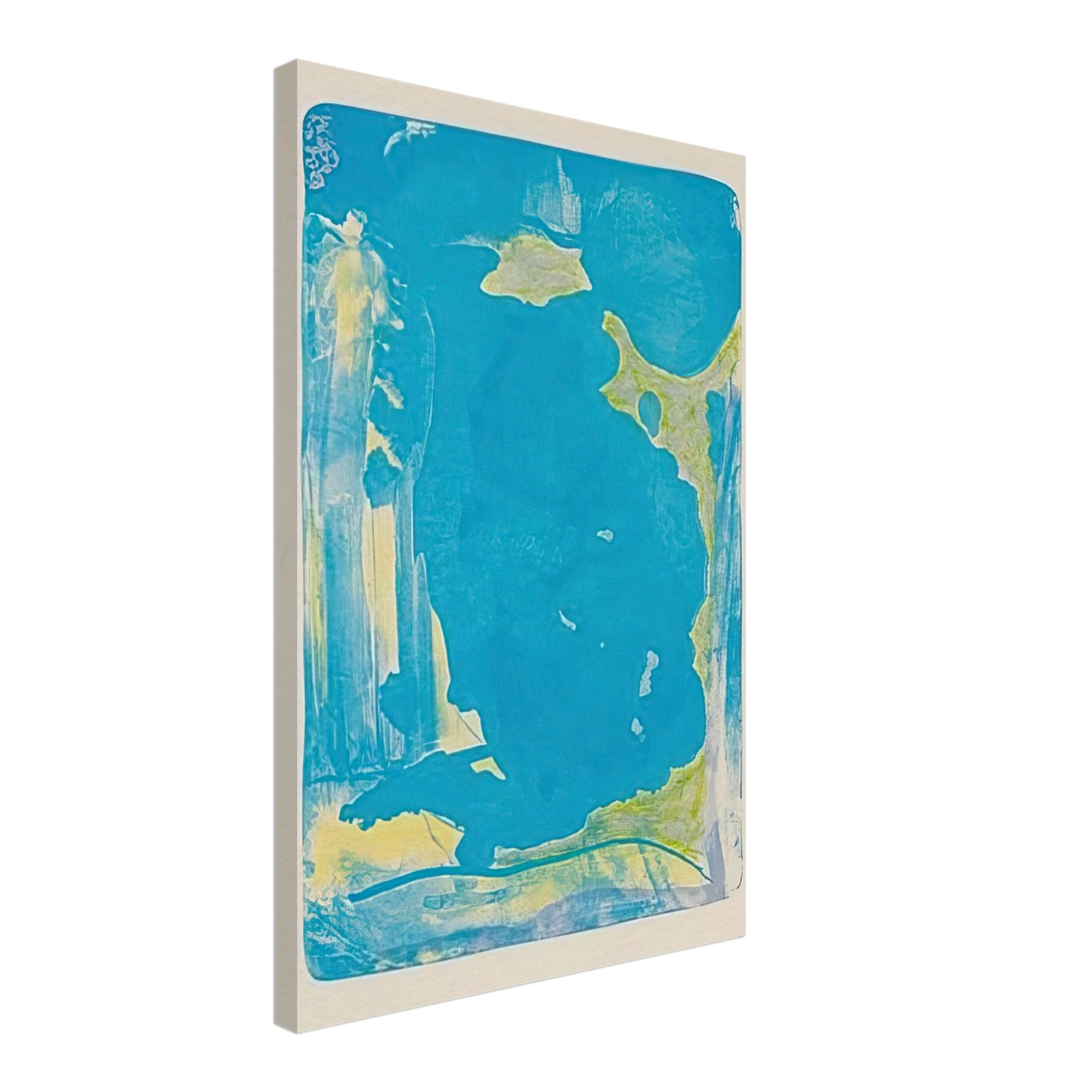 Helen Frankenthaler - Reflections IV - 1995 Canvas - 70x100 cm / 28x40 inches-canvas