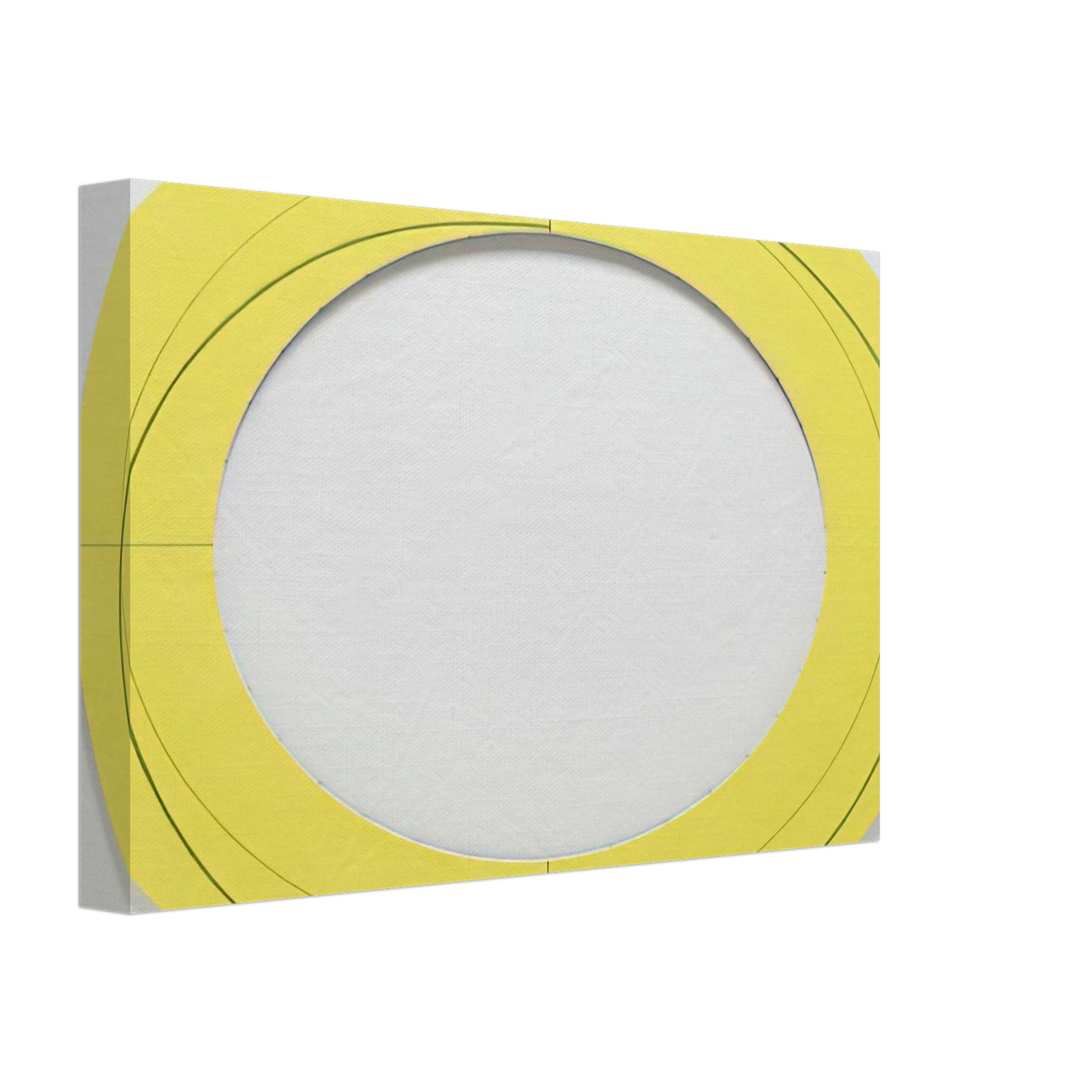 Robert Mangold - RING IMAGE M 2010 Canvas - 40x60 cm / 16x24 inches-canvas