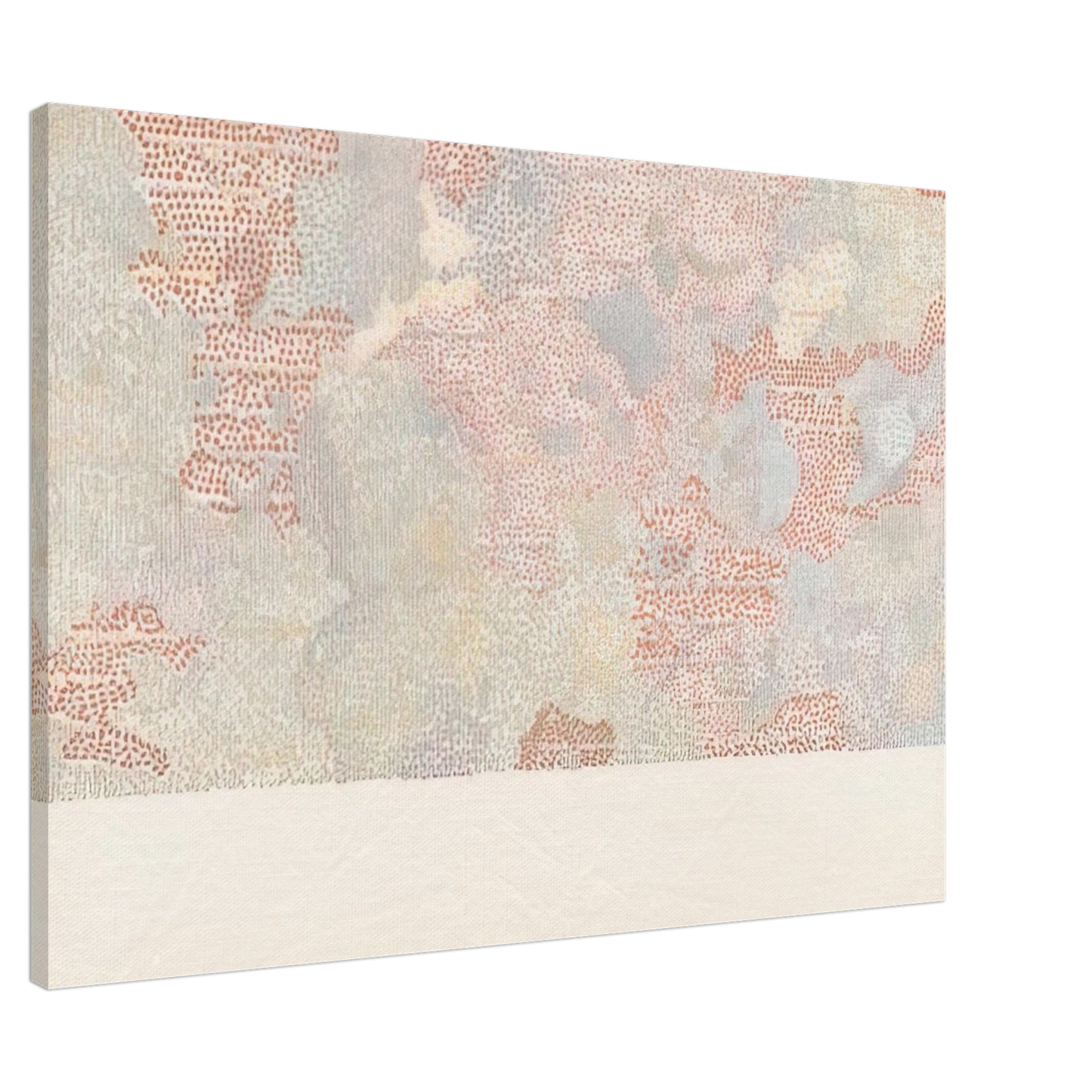 Nancy Graves - Maskelyne DA Region of the Moon from the series Lunar Maps - 1972 Canvas - 20x30 cm / 8x12 inches-canvas