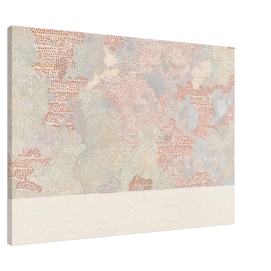 Nancy Graves - Maskelyne DA Region of the Moon from the series Lunar Maps - 1972 Canvas - 20x30 cm / 8x12 inches-canvas