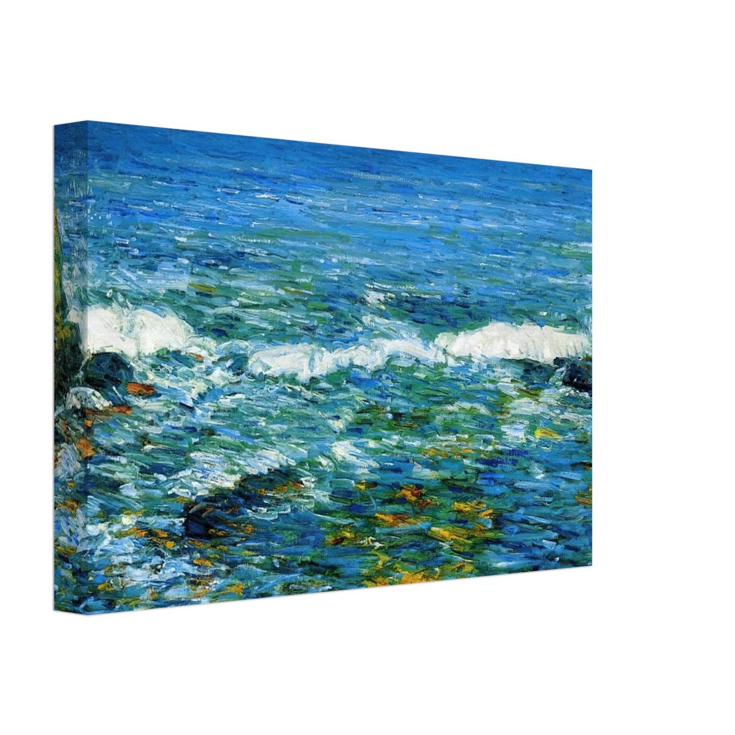 Childe Hassam - Duck Island from Appledore Canvas - 40x60 cm / 16x24 inches-canvas