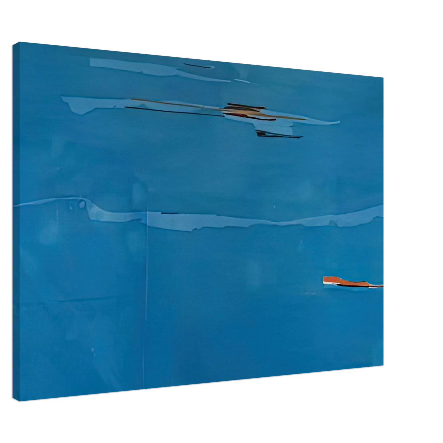 Helen Frankenthaler - Ocean Drive West #1, 1974- Canvas - 20x30 cm / 8x12 inches-canvas