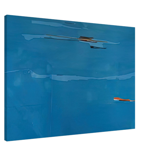 Helen Frankenthaler - Ocean Drive West #1, 1974- Canvas - 20x30 cm / 8x12 inches-canvas