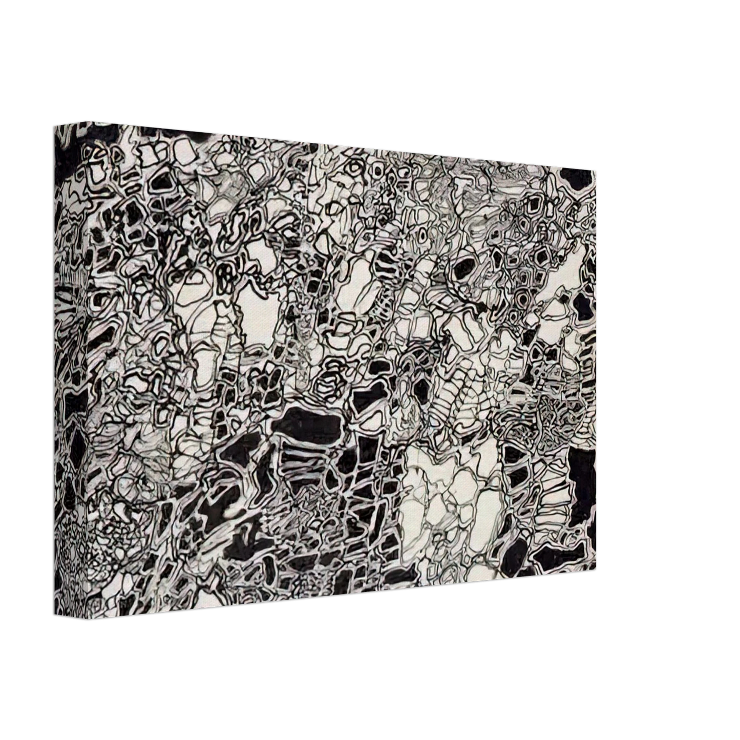 Jean Dubuffet - BRIGHT METEOR Canvas - 40x60 cm / 16x24 inches-canvas