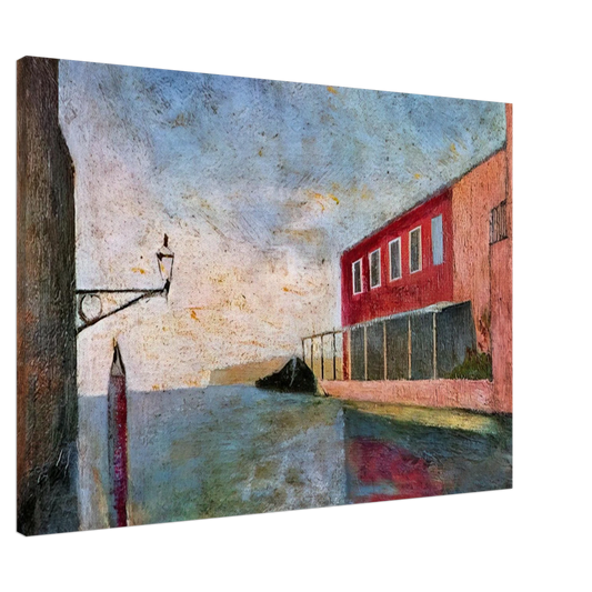 Carlo Carra - UNTITLED Canvas - 20x30 cm / 8x12 inches-canvas