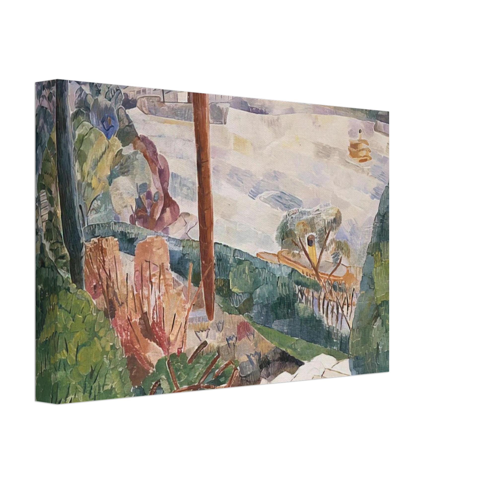 Grace Cossington Smith - Harbour from Kirribilli - 1937 Canvas - 40x60 cm / 16x24 inches-canvas