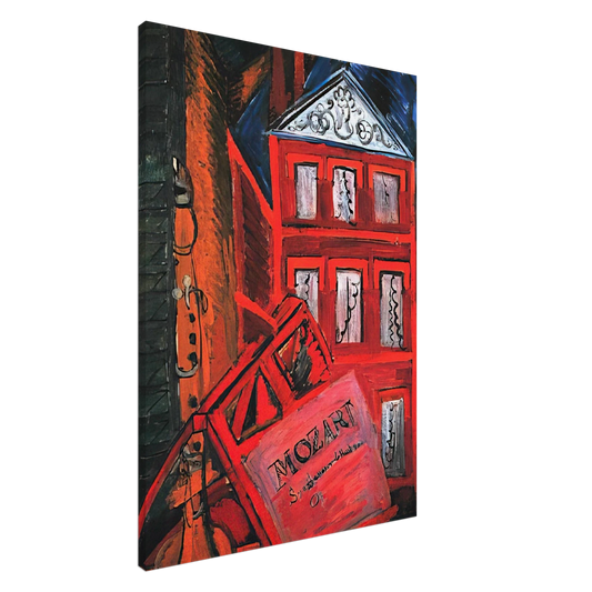 Raoul Dufy - HOMMAGE TO MOZART 1915 Canvas - 20x30 cm / 8x12 inches-canvas