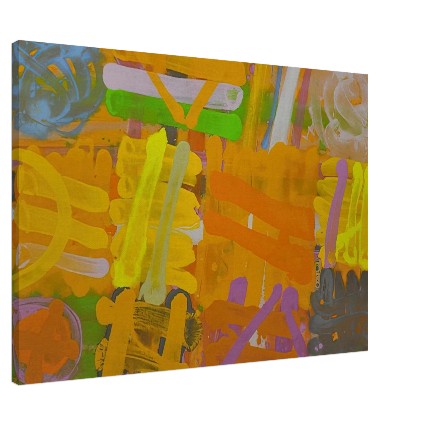 Albert Irvin - Pomona - 1991 Canvas - 20x30 cm / 8x12 inches-canvas