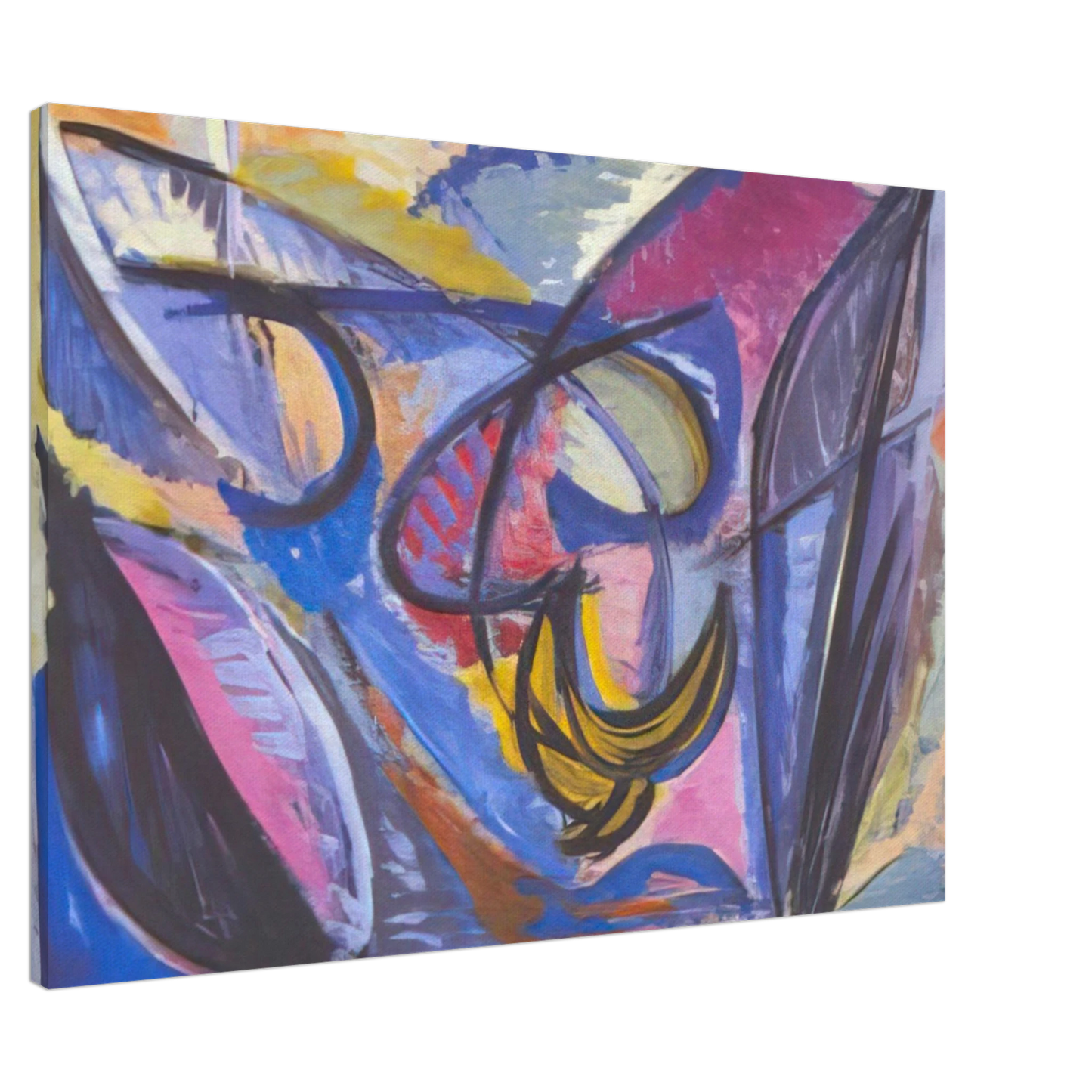 Charles Lapicque - Rencontre dans la campagne - 1944 Canvas - 20x30 cm / 8x12 inches-canvas