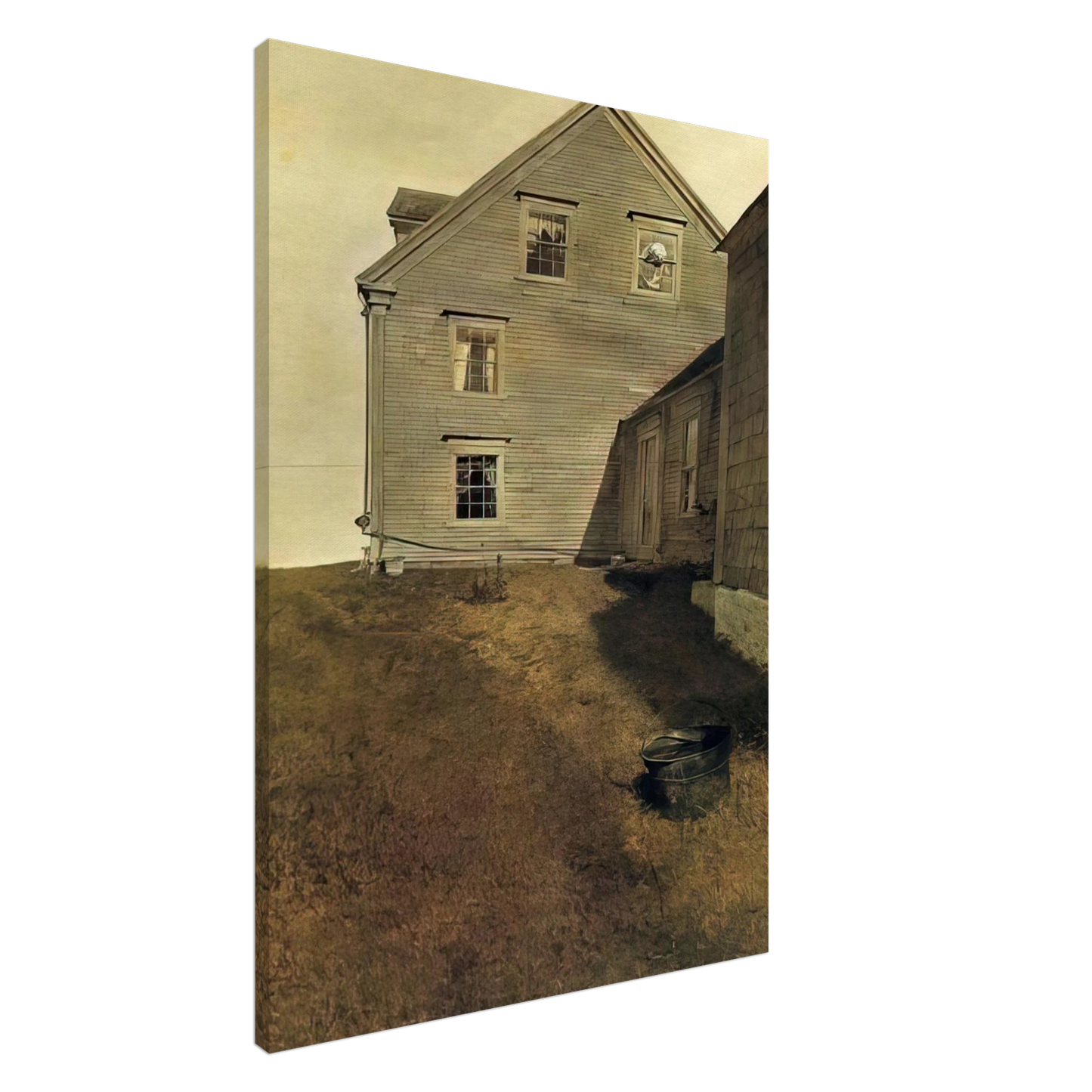Andrew Wyeth - WEATHERSIDE Canvas - 20x30 cm / 8x12 inches-canvas