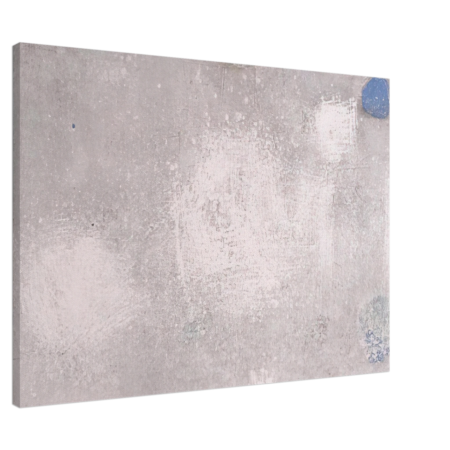 Luis Feito - ABSTRACTO EN GRISES Y AZULES 1956 Canvas - 20x30 cm / 8x12 inches-canvas