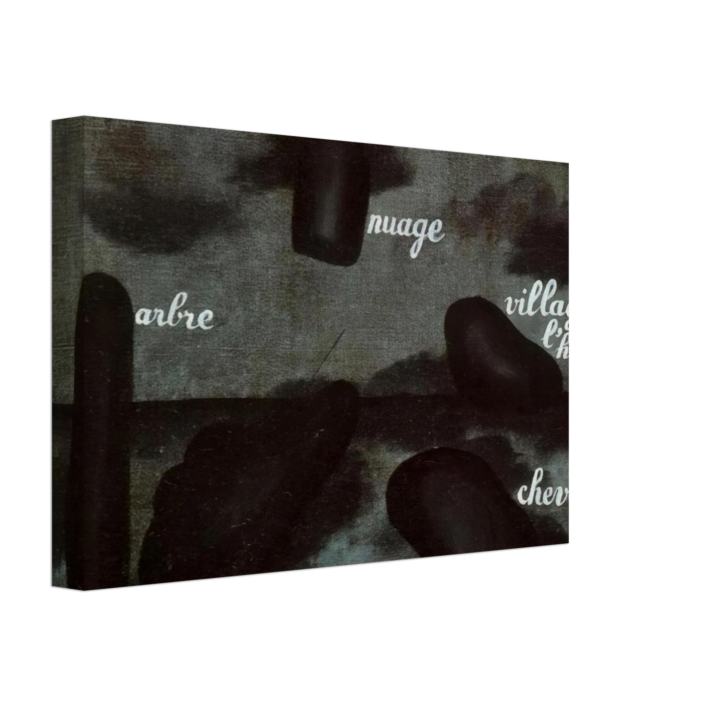 Rene Magritte - SWIFT HOPE 1928 Canvas - 70x100 cm / 28x40 inches-canvas