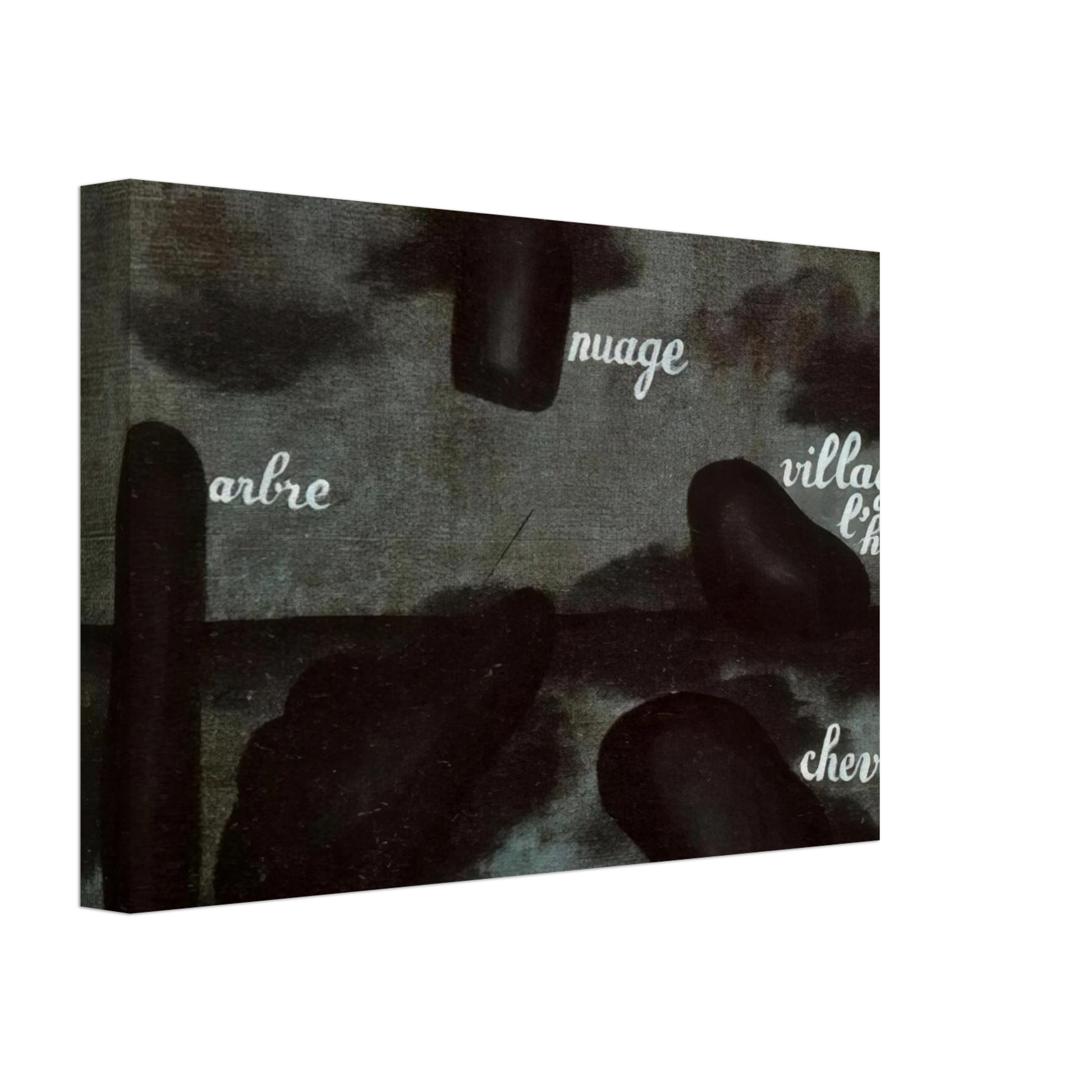 Rene Magritte - SWIFT HOPE 1928 Canvas - 70x100 cm / 28x40 inches-canvas