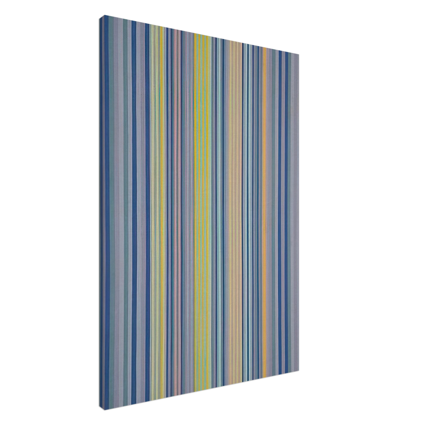 Gene Davis - Midnight Watch - 1976 Canvas - 20x30 cm / 8x12 inches-canvas