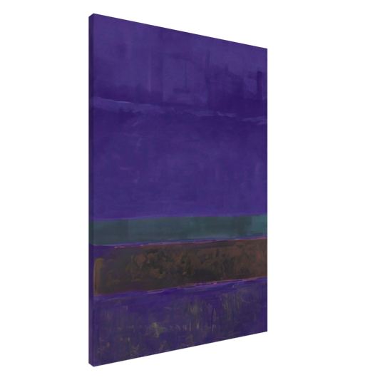 Mark Rothko - Untitled [Blue, Green, and Brown] - 1952 Canvas - 20x30 cm / 8x12 inches-canvas