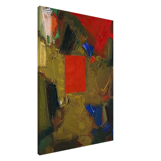 Hans Hofmann - Profound Longing Canvas - 20x30 cm / 8x12 inches-canvas