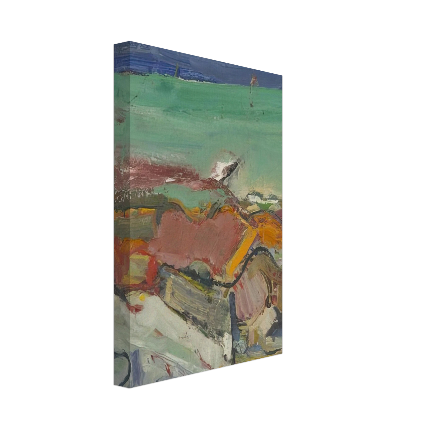 Richard Diebenkorn - Berkeley Canvas - 40x60 cm / 16x24 inches-canvas