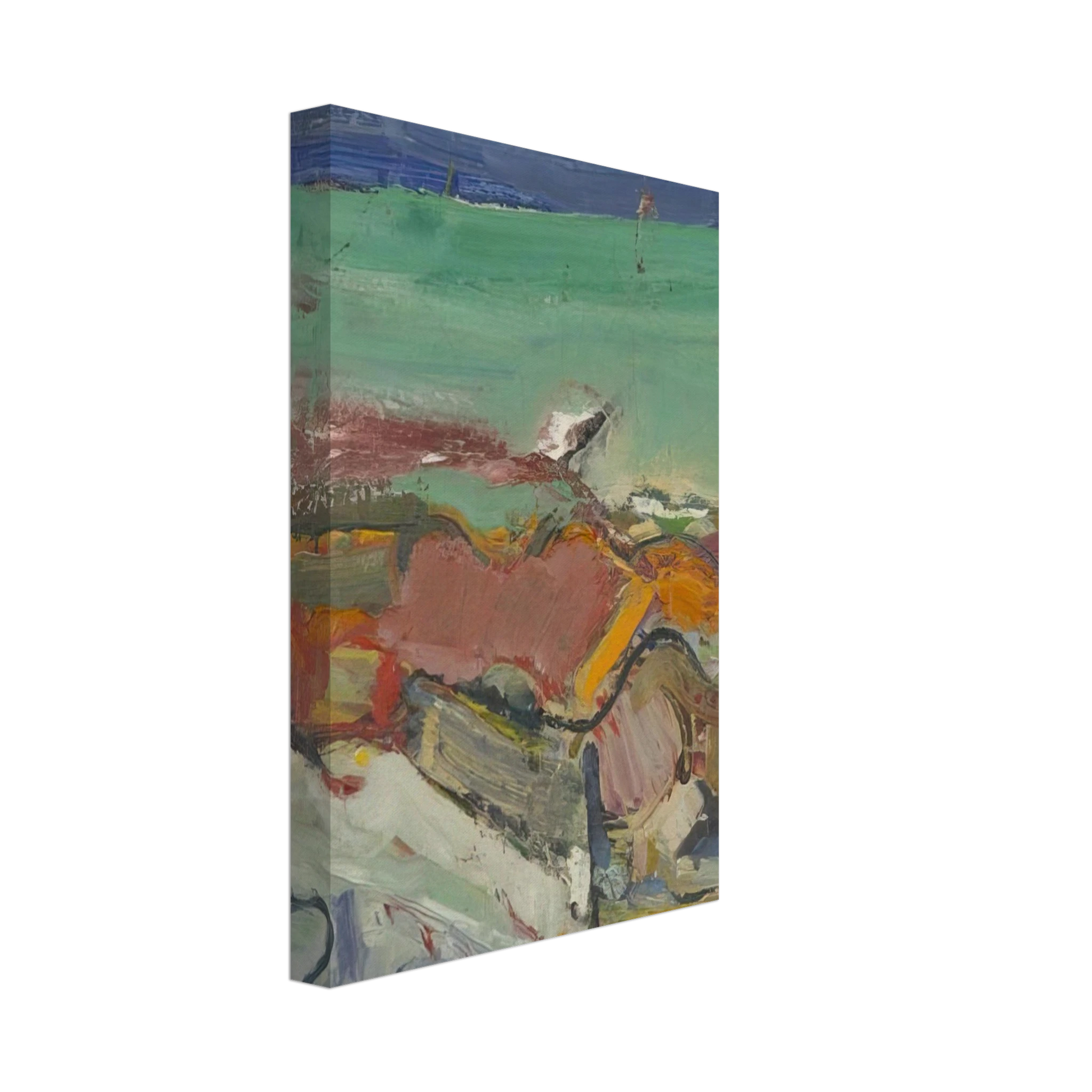 Richard Diebenkorn - Berkeley Canvas - 40x60 cm / 16x24 inches-canvas