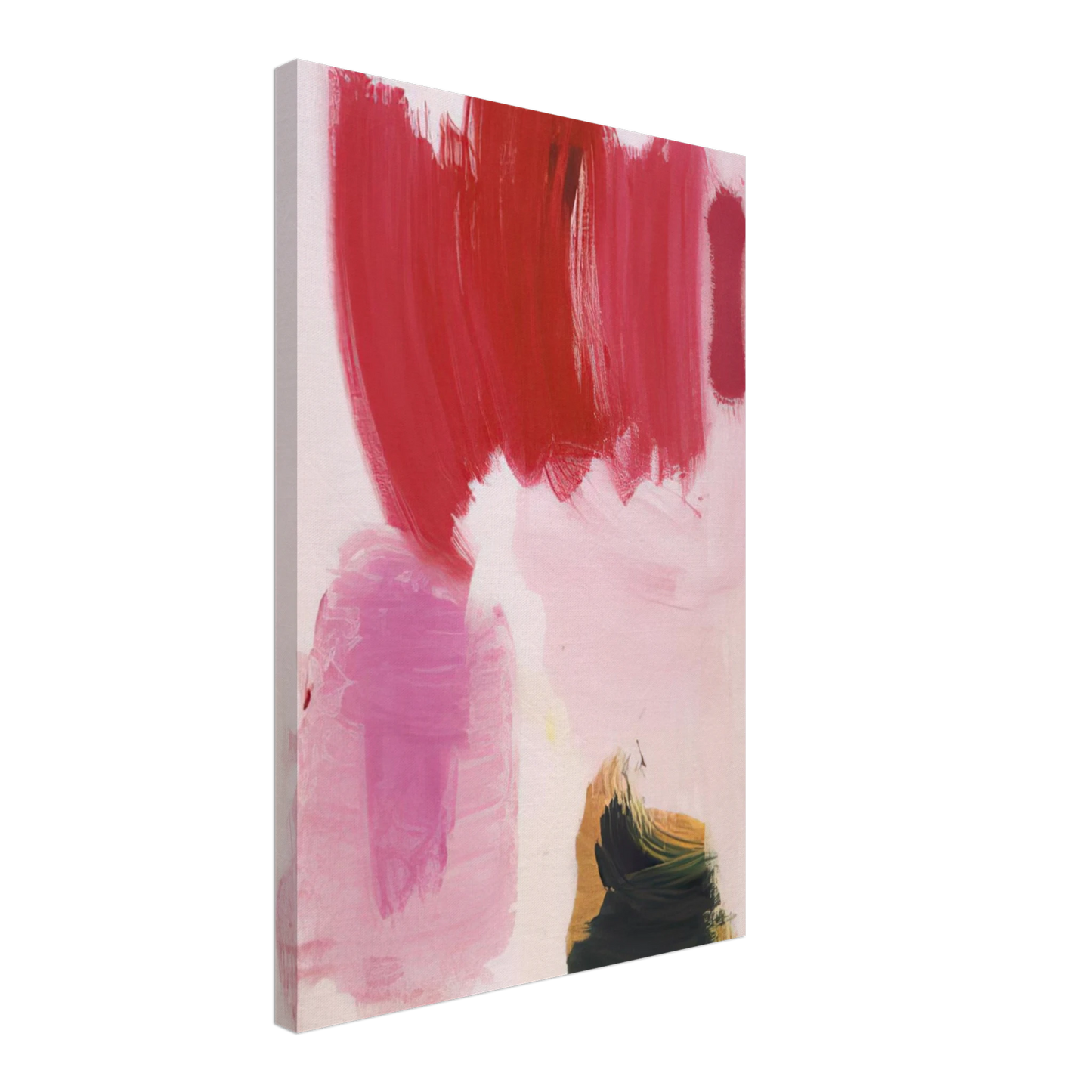 Hans Hofmann - Delirious Pink Canvas - 40x60 cm / 16x24 inches-canvas