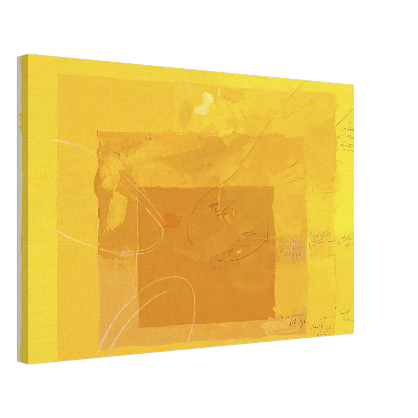 Josef Albers - STUDY FOR HOMAGE TO THE SQUARE Canvas - 70x100 cm / 28x40 inches-canvas