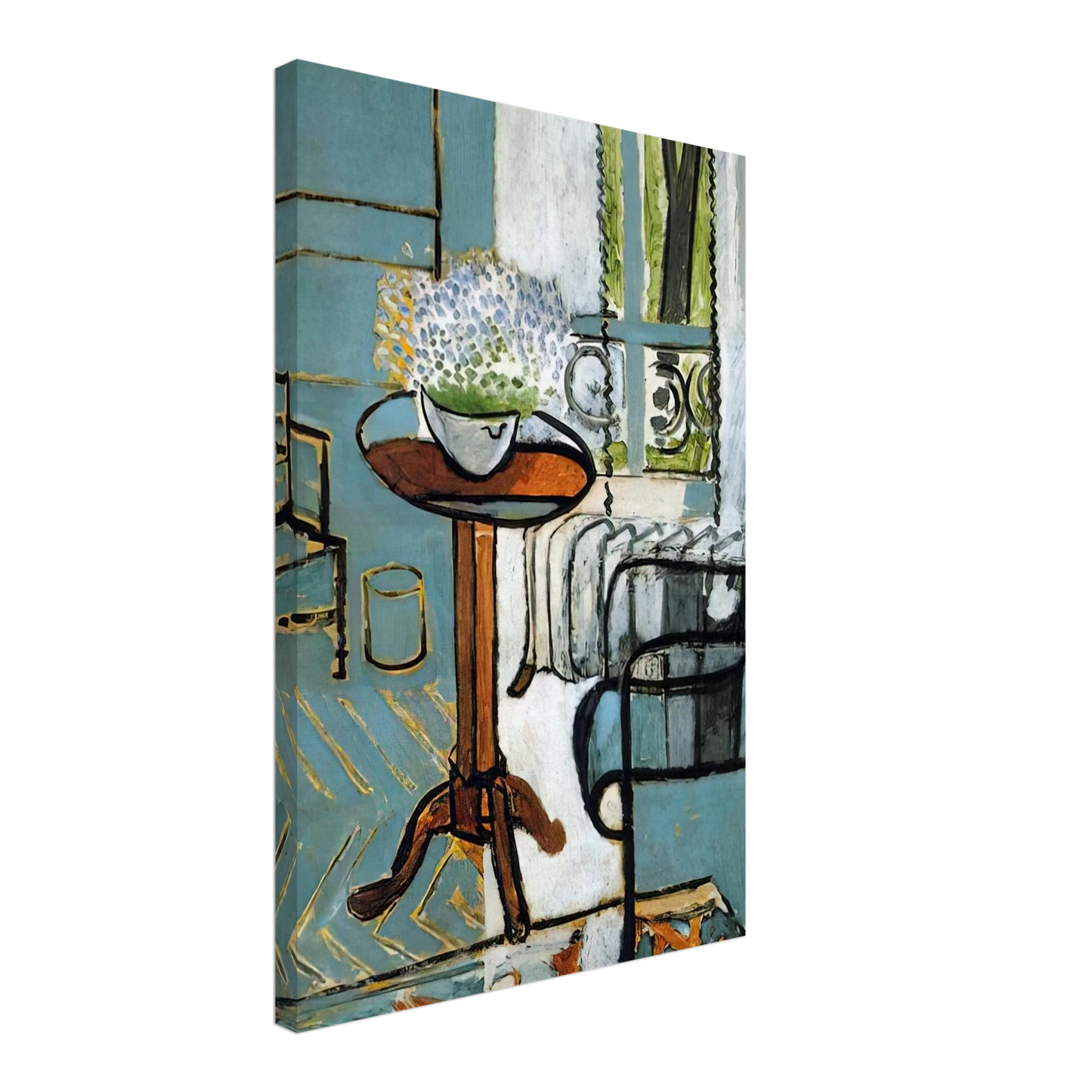 Henri Matisse - THE WINDOW 1916 Canvas - 40x60 cm / 16x24 inches-canvas