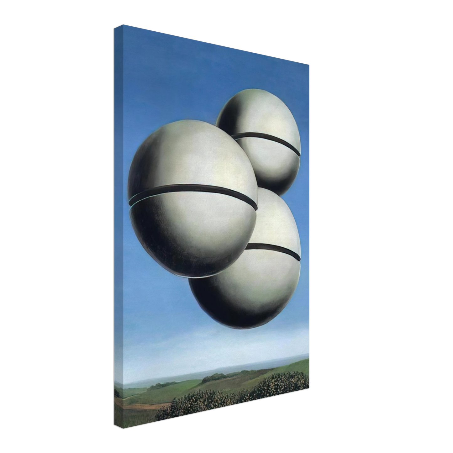 Rene Magritte - THE VOICE OF SPACE 1928 Canvas - 70x100 cm / 28x40 inches-canvas