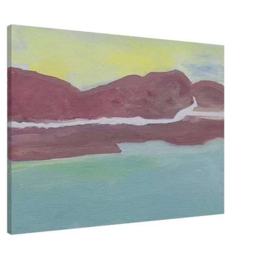 Ralston Crawford - Untitled - 2005 Canvas - 20x30 cm / 8x12 inches-canvas