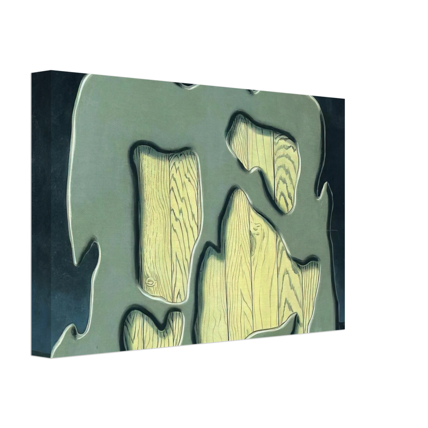 Rene Magritte - IMP OF THE PERVERSE 1927 Canvas - 40x60 cm / 16x24 inches-canvas