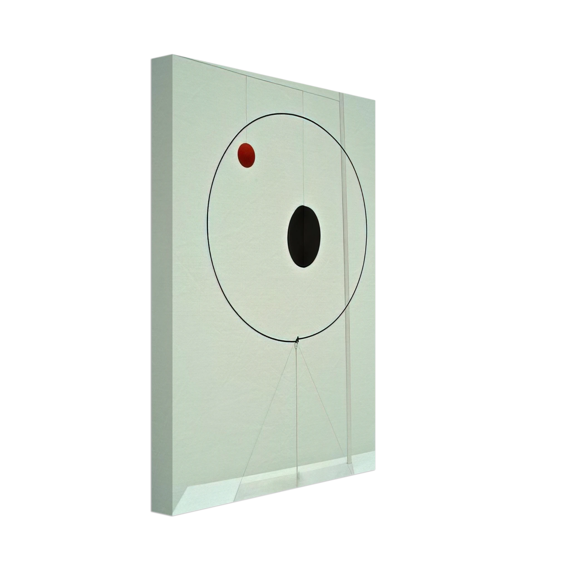 Alexander Calder - OBJECT WITH RED BALL 1931 Canvas - 70x100 cm / 28x40 inches-canvas